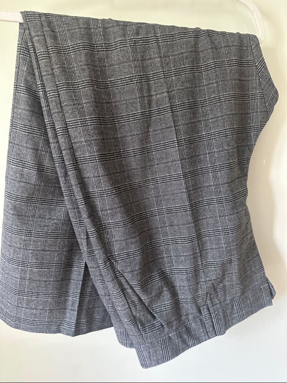 GAP Factory Gray Plaid Easy Trouser